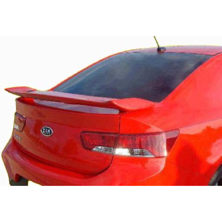 For 2009-2013 Kia Forte 4Dr Sedan Lip Factory Style Spoiler UNPAINTED