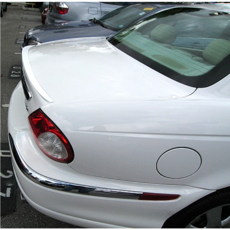 PAINTED For Jaguar X Type Sedan Rear K-Style Trunk Lip Spoiler Wing 2008 