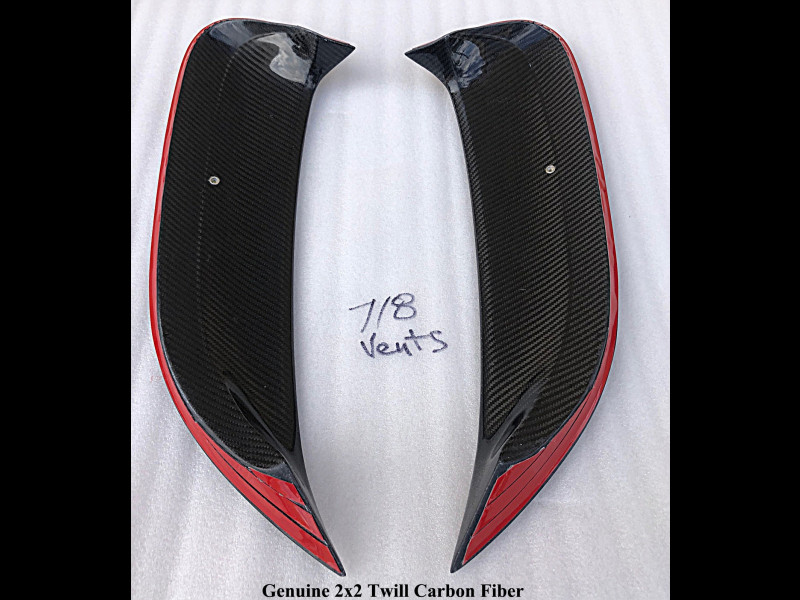 718 Carbon Fiber Side Vents