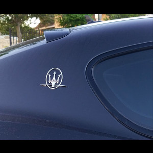2007-2017 Maserati GranTurismo Tesoro Style Rear Roof Spoiler