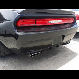2008-2012 Dodge Challenger SRT8  Tuner Style Rear Bumper Diffuser