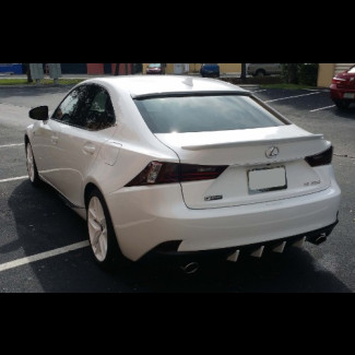 2013+ Lexus IS Sport Style 4pc Diffuser Fins