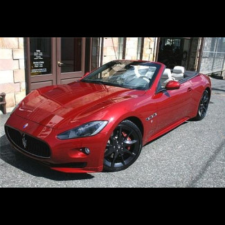 2010-2015 Maserati GranCabrio MC SportLine-Style 2pc Front Lip Spoilers