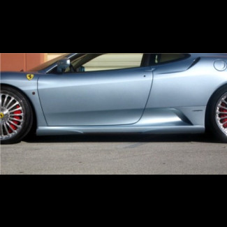 2005-2009 Ferrari F430 H-Style 4pc Side Skirts