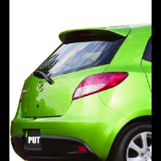 2011-2013 Mazda 2 Factory Style Rear Roof Spoiler