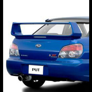 2002-2007 Subaru Impreza WRX Factory Style Rear Wing Spoiler W/ Brake Light