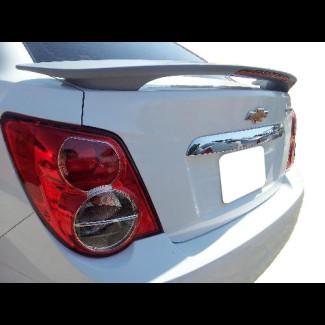 2012+ Chevrolet Sonic Factory Style Rear Wing Spoiler W/ Light
