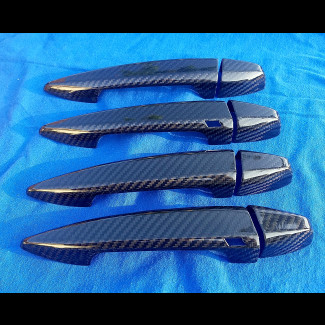 2015-2017 BMW X6 Real Carbon Fiber Mirror Door Handle Covers (8 Pc Set)