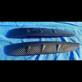 2015-2017 BMW X6 Real Carbon Fiber Side Fender Trim (Set)