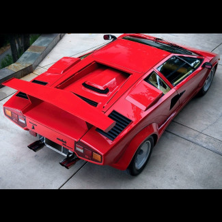 1986-1990 Lamborghini Countach Medium Factory Style Rear Wing Spoiler