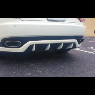 2010-2017 Maserati GranCabrio MC Sport Style 4pc Diffuser Fins