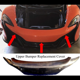 2015-2017 McLaren 650/650S Factory Style Front Top Bumper Cover 