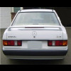 1984-1993 Mercedes 190E Factory Style Wing Spoiler w/Brake Light