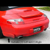 1997-2004 Porsche 911/996 Aero-Cup Style 2pc Rear Bumper Skirts