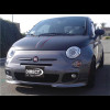 2007-2016 Fiat 500 Sport Euro Style 2pc Front Bumper Lip Spoilers