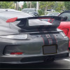 2012-2015 Porsche 911/991 GT3 Style Rear Wing Spoiler w/ Brake 