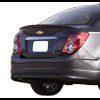 2012+ Chevrolet Sonic Factory Style Rear Lip Spoiler w/ light