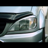 1997-2004 Mercedes ML Euro Style Headlight Eyebrows